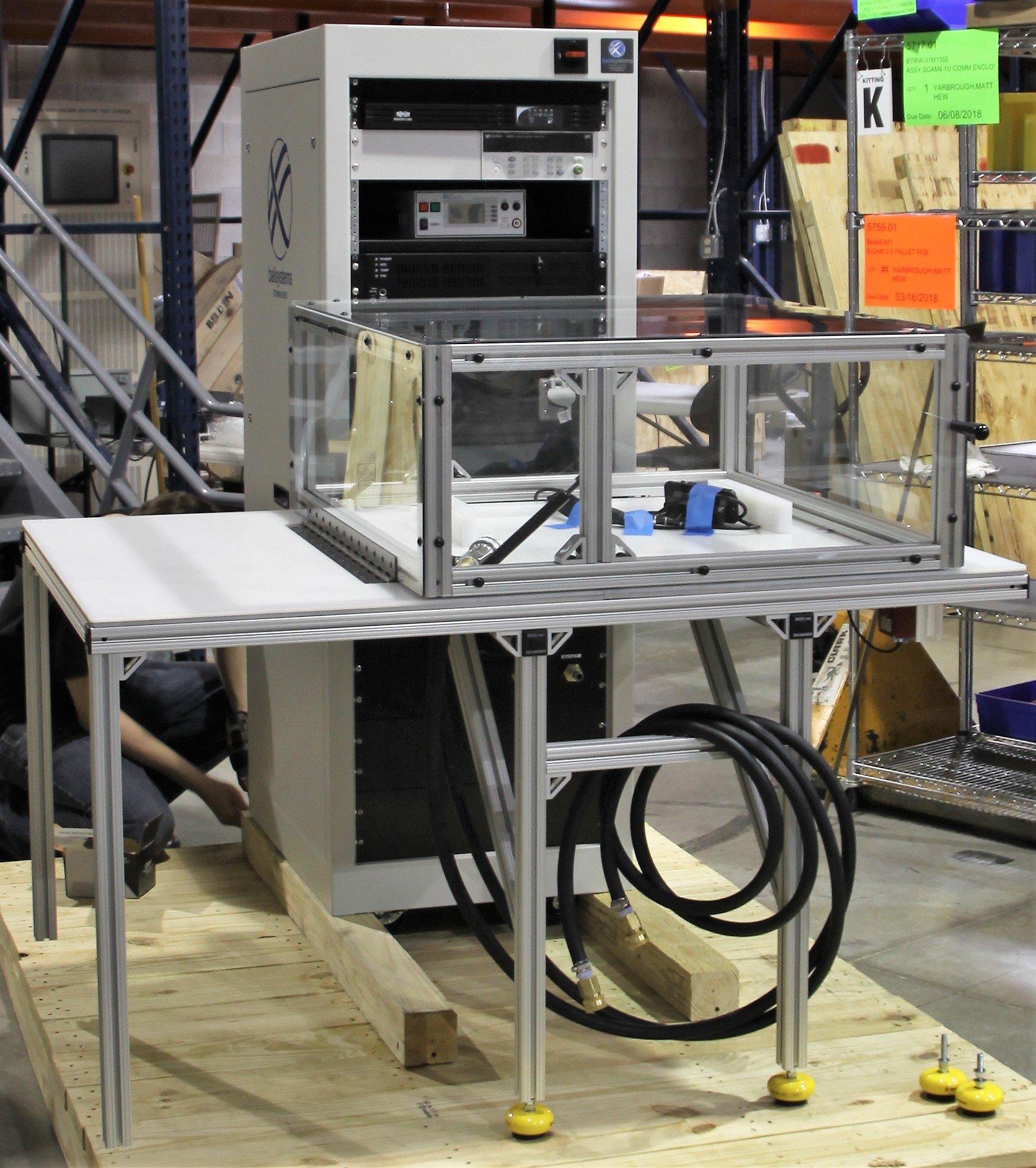 Fluid Delivery Module Testers Ball Systems